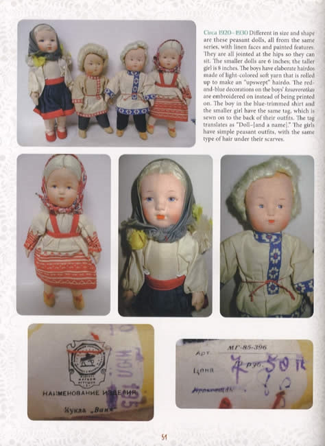 The Other Russian Dolls: Antique Bisque to 1980s Plastic by Linda Holderbaum