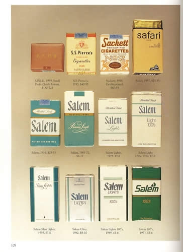 The Collector's Guide to Vintage Cigarette Packs by Joe Giesenhager ...