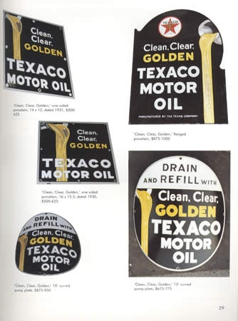 A Tour With Texaco: Antique Advertising & Memorabilia with Values by Rick Pease