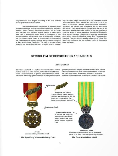 Medals & Insignia of the Republic of Vietnam and Her Allies 1950-1975 by Colonel Frank Foster