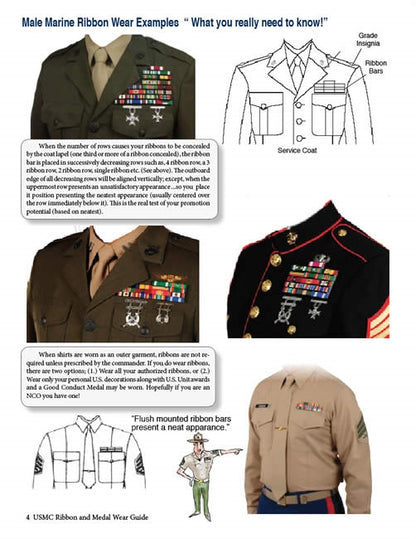 United States Marine Corps Military Ribbon & Medal Wear Guide