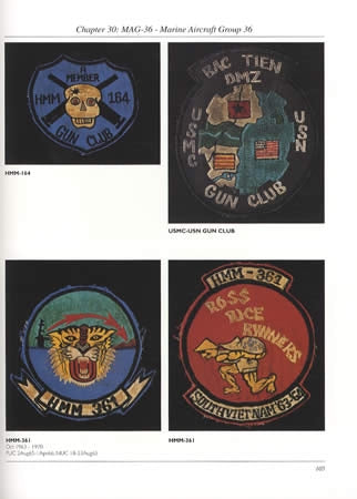 US Marine Corps Unit Insignia in Vietnam by E. Wilson