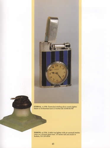 cigarette watch lighter Torch/clock Quartz Light up Clock-gunmetal- Light New in Box! usb lighter watch men casual