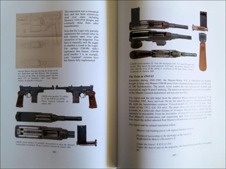 Paul Mauser: His Life, Company, and Handgun Development 1838-1914 by Mauro Baudino, Gerben van Vlimmeren