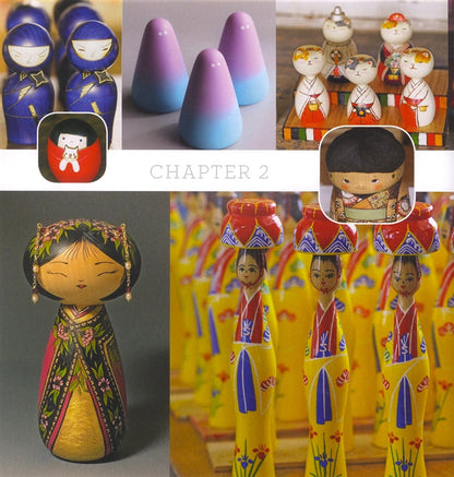 Japanese Kokeshi Dolls: The Woodcraft and Culture of Japan's Iconic Wooden Dolls by Manami Okazaki