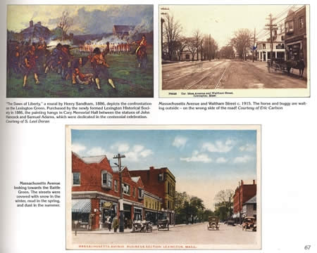 Lexington to Concord: The Road to Independence in Postcards by Mary L. Martin, E. Ashley Rooney