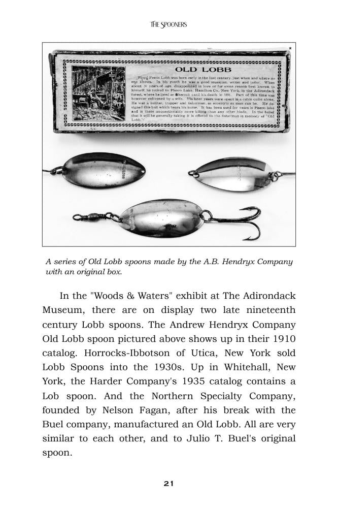 The Spooners: History of Fishing Spoons and Spinners – Collector Bookstore