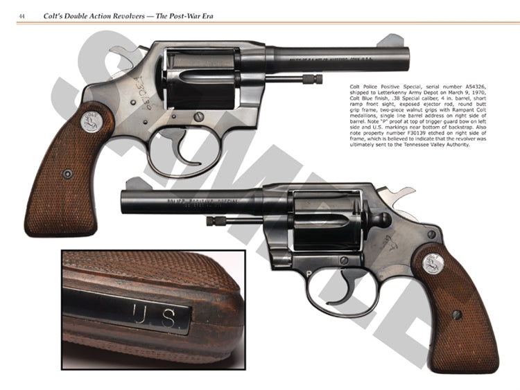 Colt's Double Action Revolvers - The Post-War Era by Gurney Brown