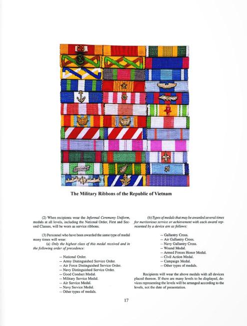 Medals & Insignia of the Republic of Vietnam and Her Allies 1950-1975 by Colonel Frank Foster