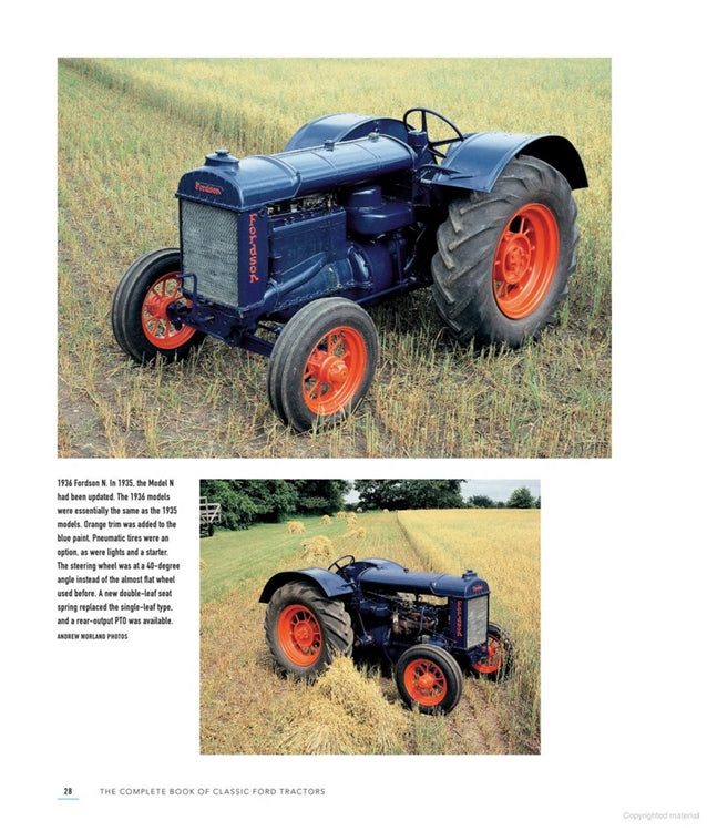 The Complete Book of Classic Ford Tractors, Every Model 1917-1996 by Robert N. Pripps, Andrew Morland