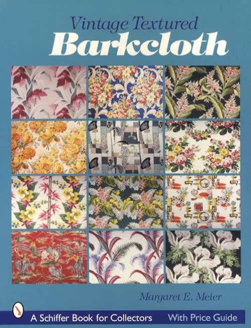 Vintage Textured Barkcloth by Margaret Meier