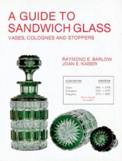 Sandwich Glass: Vases, Colognes, Stoppers