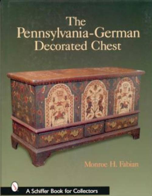 Antique Pennsylvania German Decorated Chests by Monroe Fabian