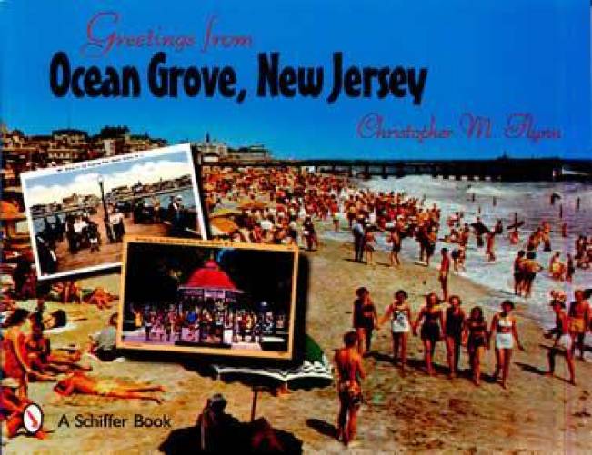 Postcard Greetings From Ocean Grove, New Jersey by Christopher M. Flynn