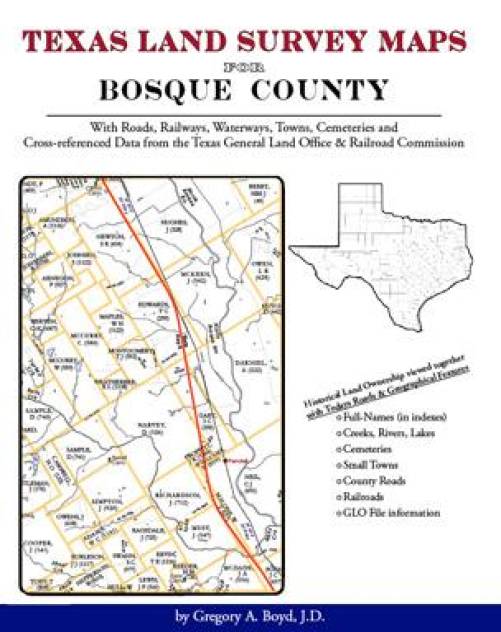 Texas Land Survey Maps for Bosque County by Gregory Boyd