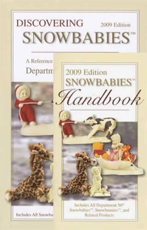 TWO BOOKS: Discovering Department 56 Snowbabies & Handbook, 2009 Editions