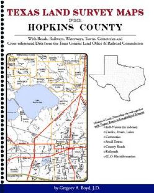 Texas Land Survey Maps for Hopkins County by Gregory Boyd