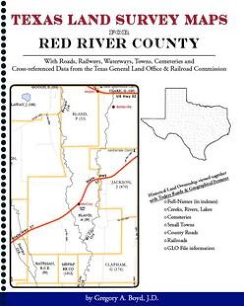Texas Land Survey Maps for Red River County by Gregory Boyd