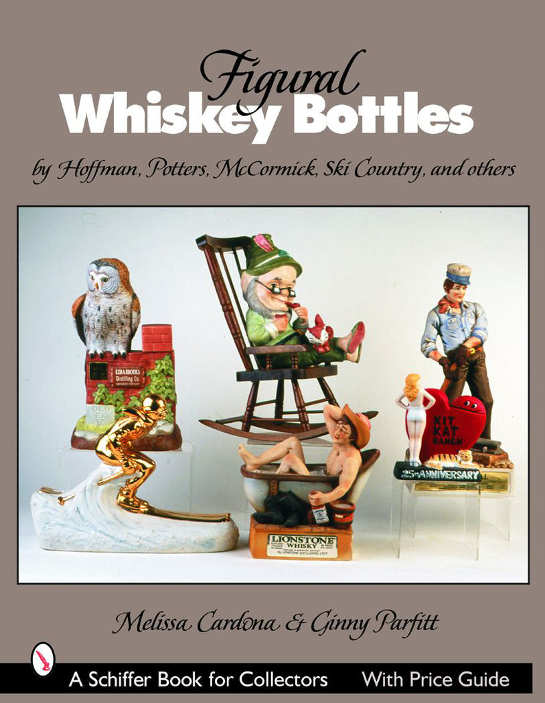 Figural Whiskey Bottles by Hoffman, Lionstone, McCormick, Ski Country, & Others