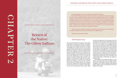 Gilroy Indians: The Indian Motorcycle Company of America, 1999-2003
