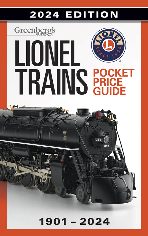 2024 Edition: Greenberg's Guides Lionel Trains Pocket Price Guide 1901-2024 by Roger Carp