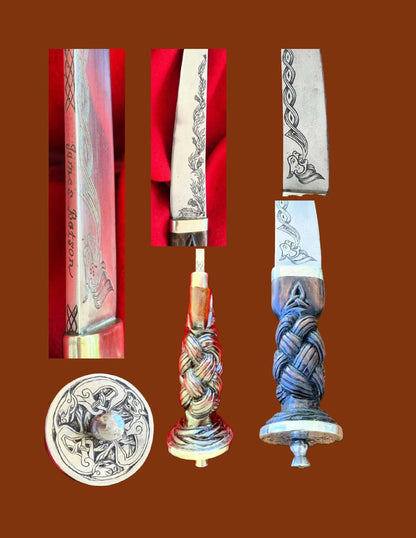 How to Make a Scottish Dirk (Knifemaking Class)