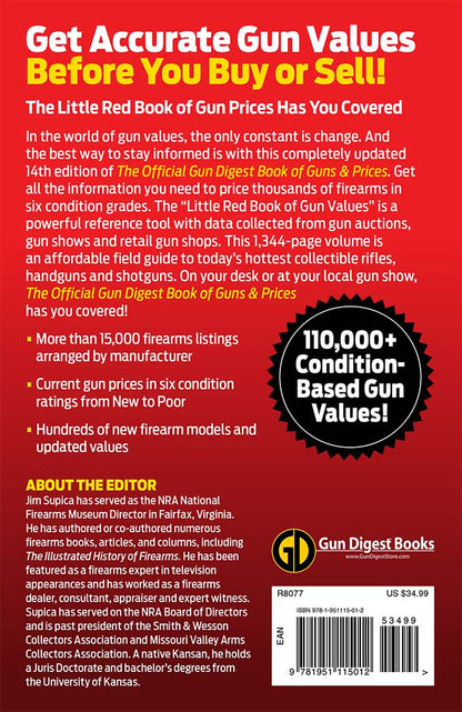 Official Gun Digest Book of Guns & Prices 2023 - 14th Edition by Jim Supica