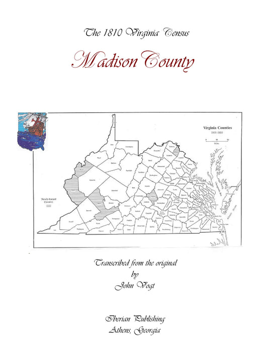 Madison County, Virginia 1810 Census by John Vogt