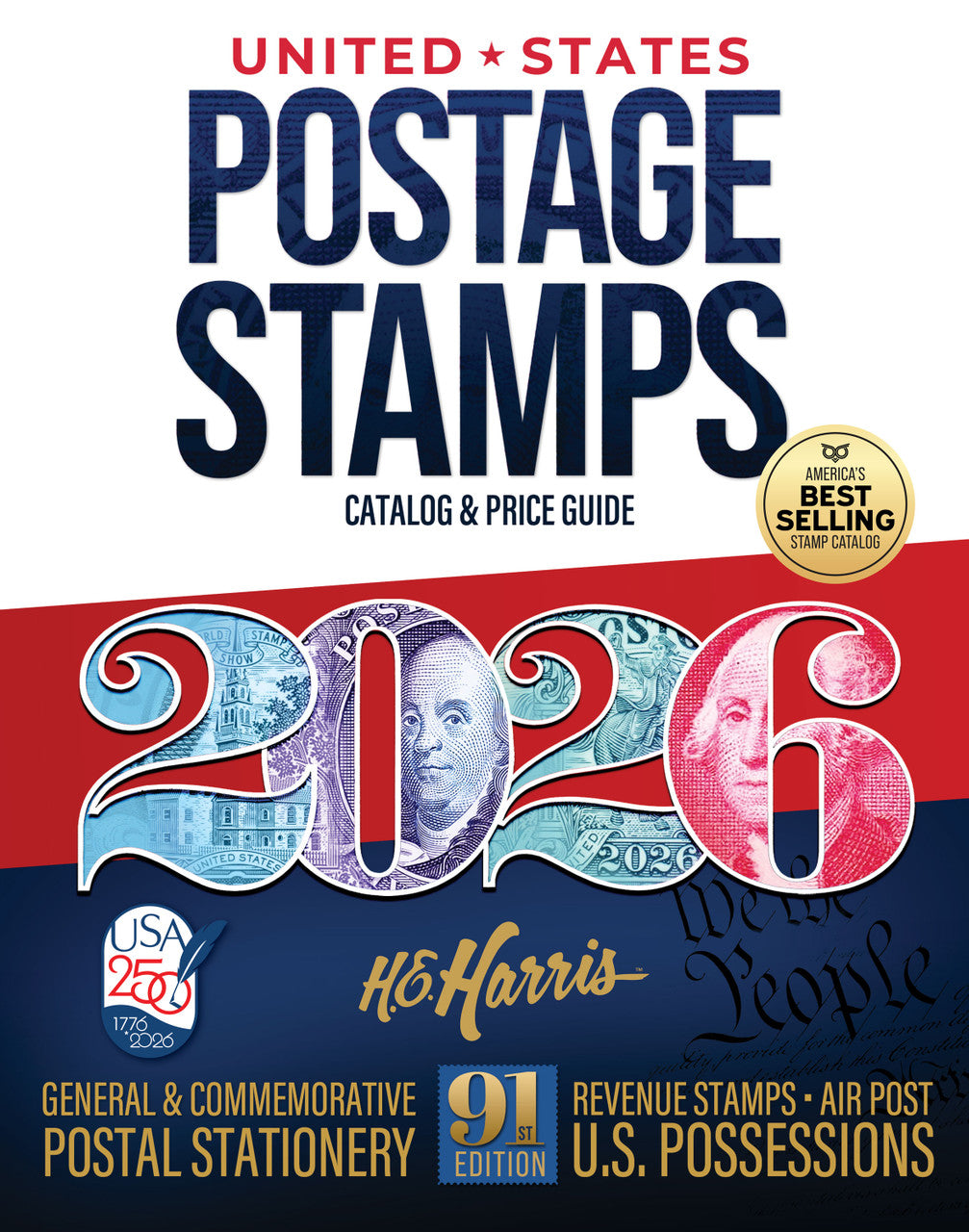 2026 United States Postage Stamp Catalog & Price Guide, 91st Edition
