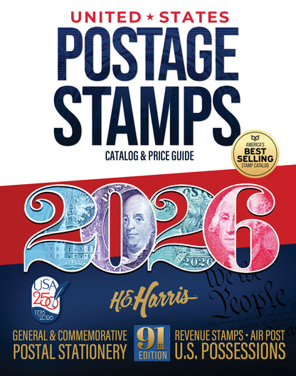 2026 United States Postage Stamp Catalog & Price Guide, 91st Edition