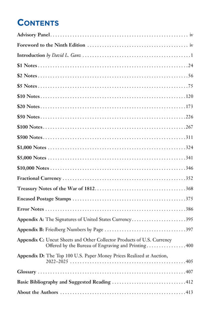 Red Book of United States Paper Money, 9th Ed
