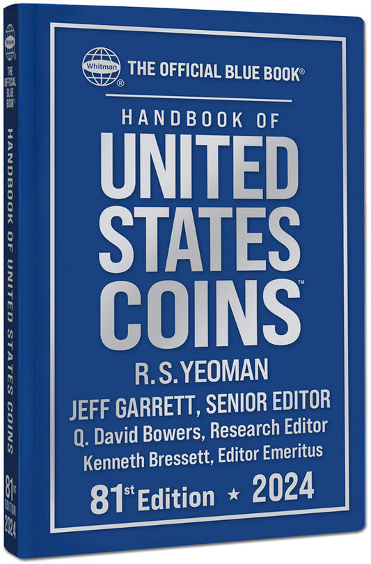 Blue Book Handbook of United States Coins 2024, Hardcover