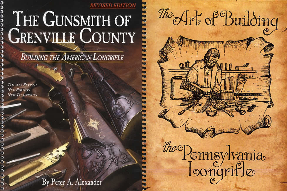 2 BOOK SET: Building the American Longrifle; Art of Building the Pennsylvania Longrifle