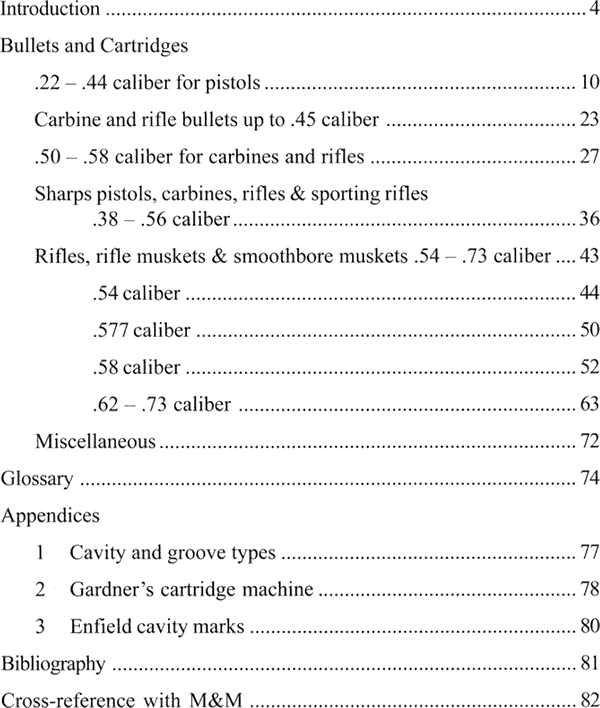 Civil War Bullets & Cartridges by James & Dean Thomas